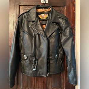 Women Harley Davidson leather jacket